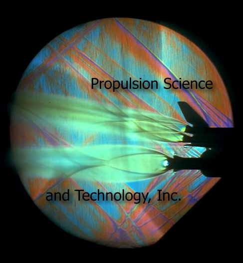 Schlieren Space Shuttle Plume